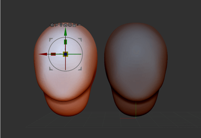 mirror hotkey zbrush