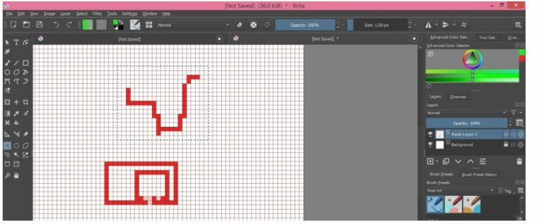 Krita Pixel Art | Learn How to Create Pixel Art in Krita?