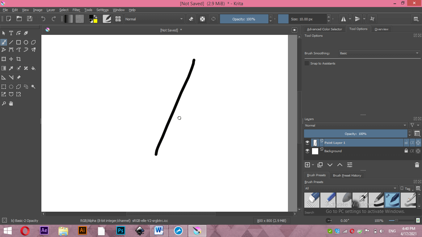 krita stabilizer