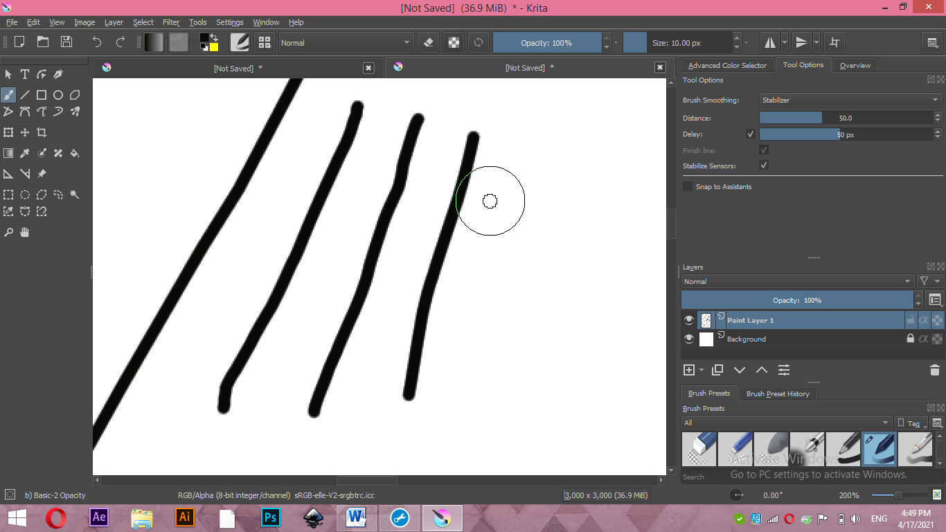 get a line stabilizer for photoshop free mac