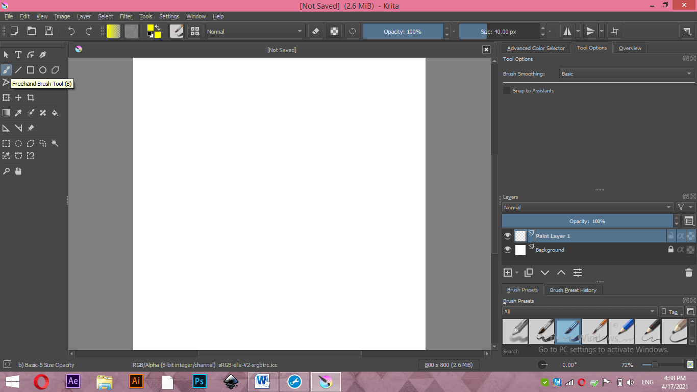 Krita Stabilizer Output 4