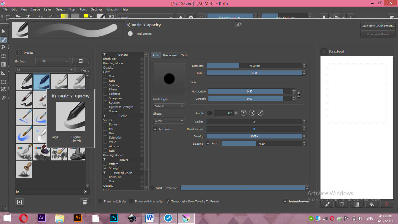 Krita Stabilizer Output 7