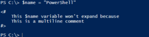 PowerShell MultiLine Comment | Guide to PowerShell MultiLine Comment