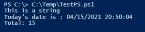 powershell