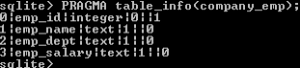 SQLite Describe Table | How describe table works in SQLite?