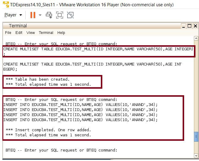 Teradata Create Table Options In Creating Teradata Tables With Examples