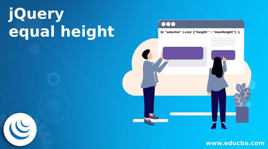 jQuery equal height