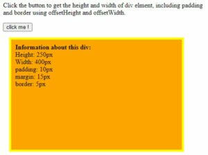 jQuery offsetWidth | How to Set the offsetWidth in jQuery | Examples