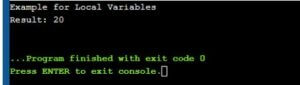 Local Variable in C | How Local Variable Works in C with examples?