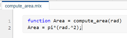 Matlab user defined function output 4