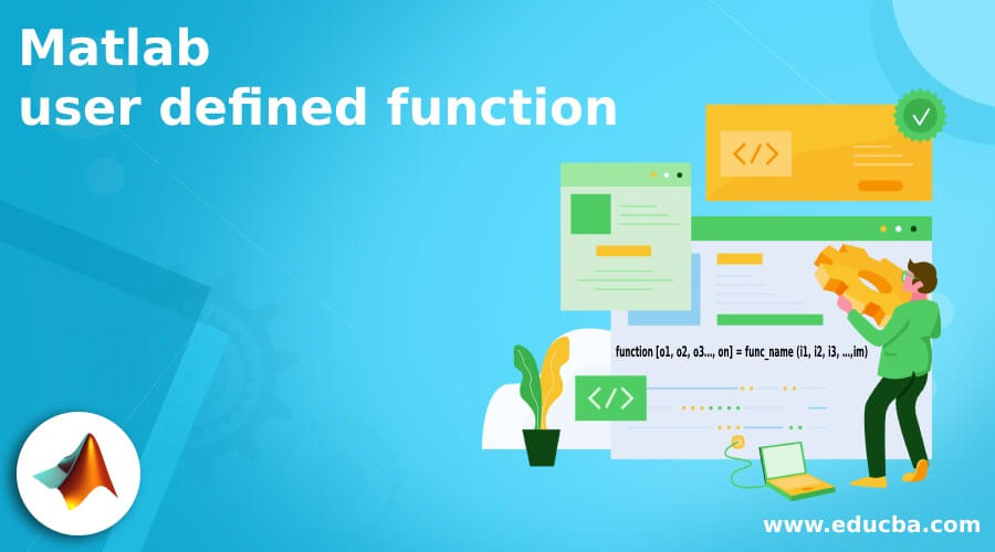Matlab user defined function