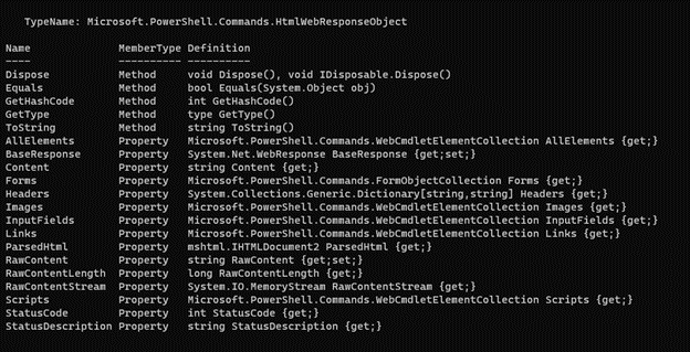 PowerShell wget output 4