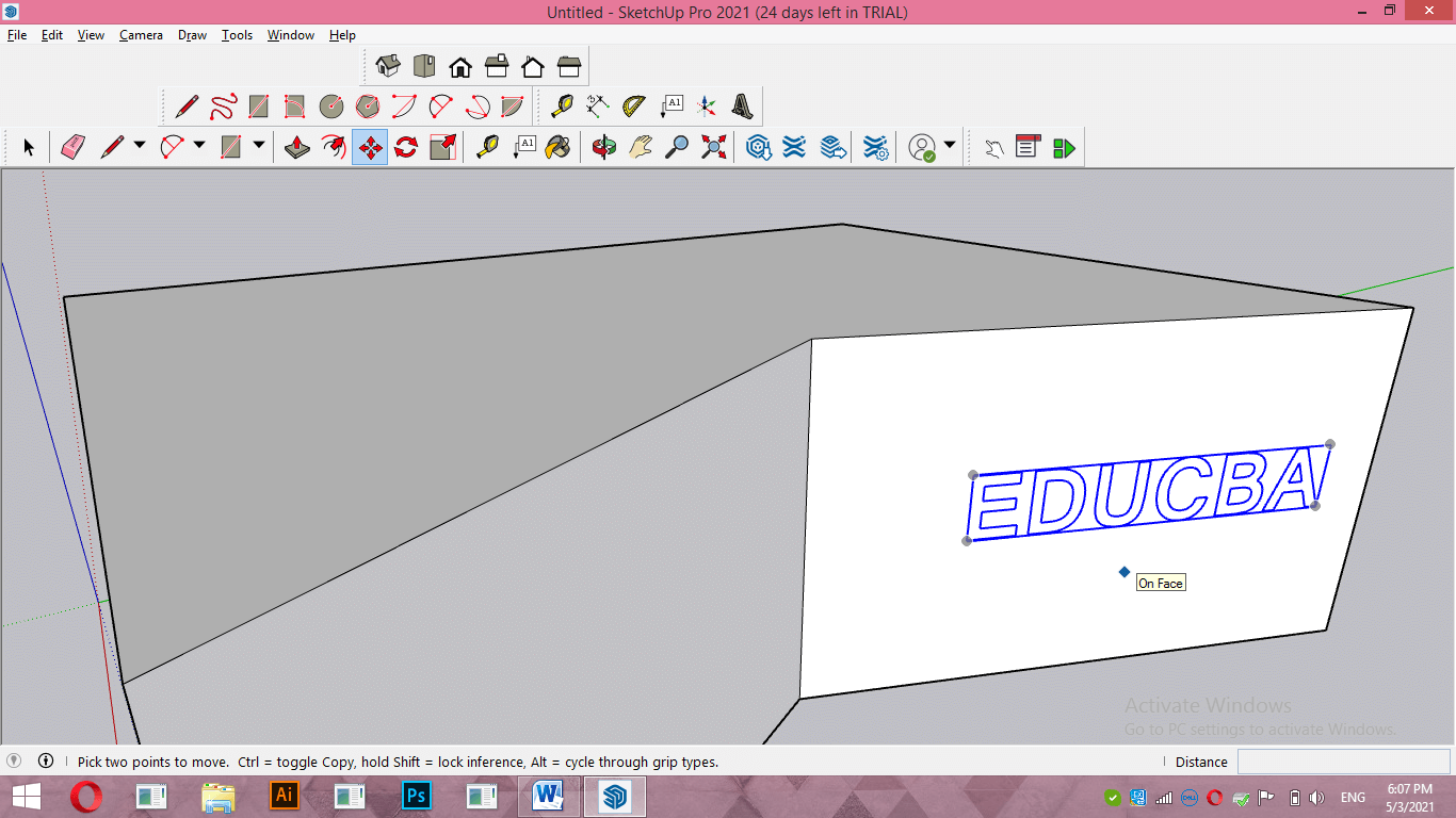 SketchUp 3D text Output 19