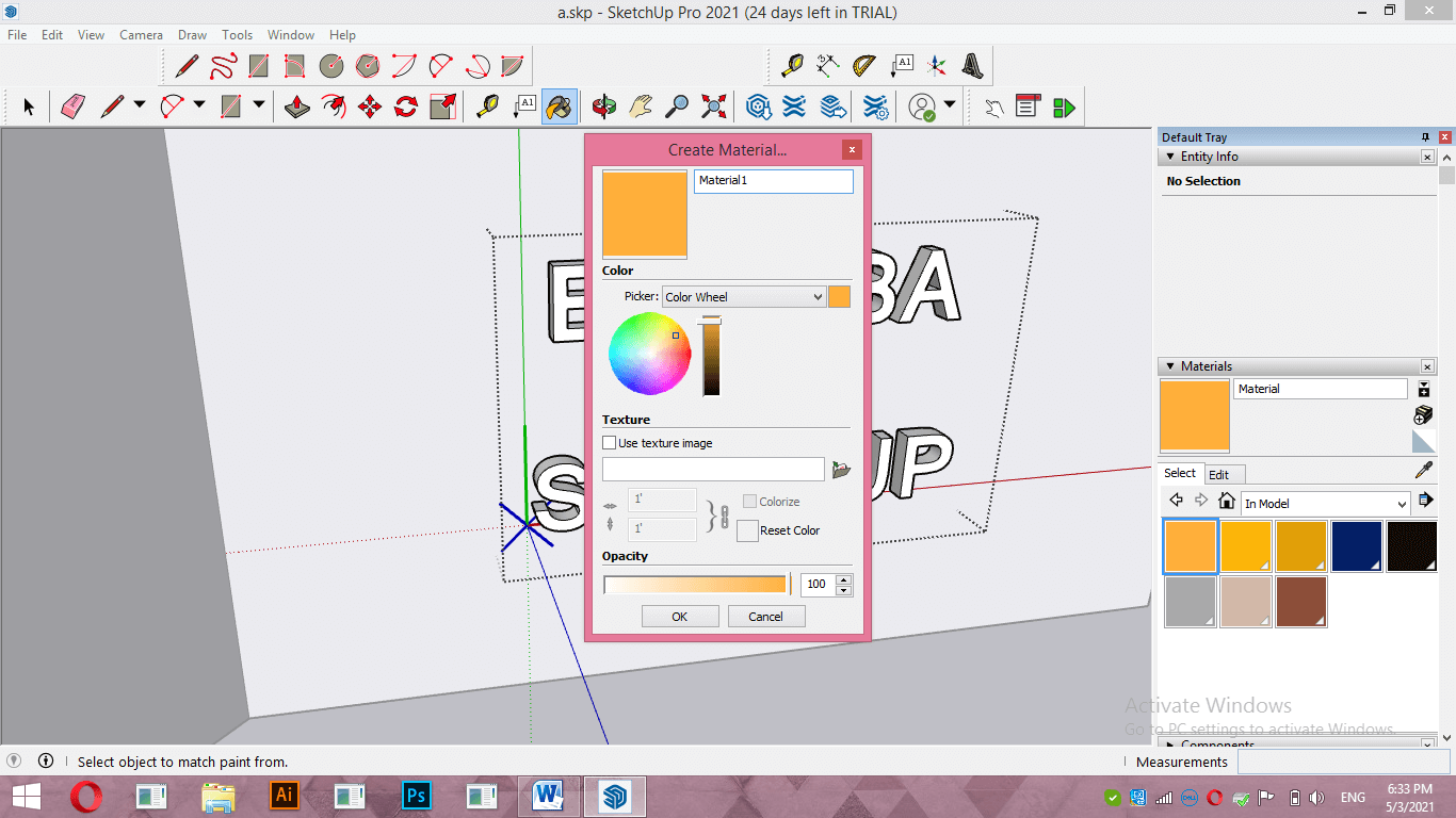 Color wheel Output 24