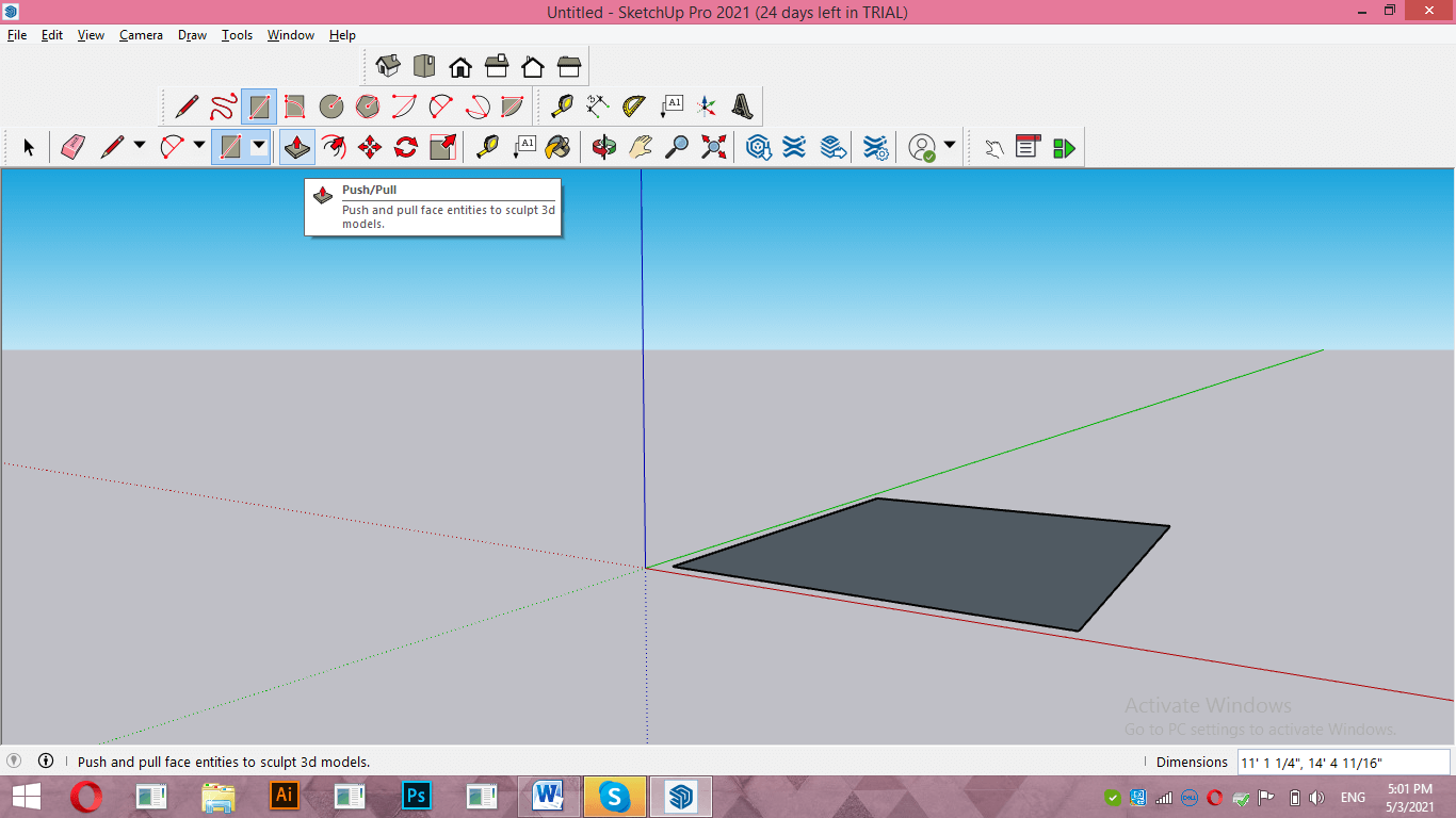 SketchUp 3D text Output 3