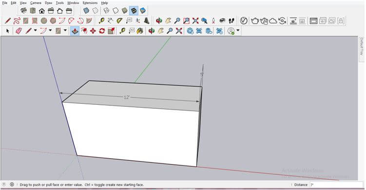 SketchUp Change Dimensions Output 19