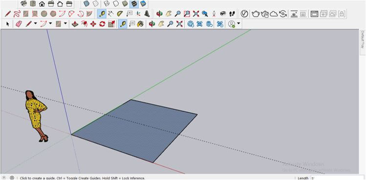 sketchup make 2016 change dimensions