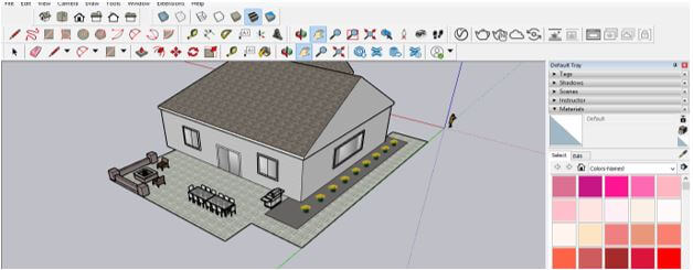 SketchUp Deck Design Output 1