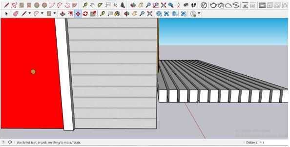 SketchUp Deck Design Output 11