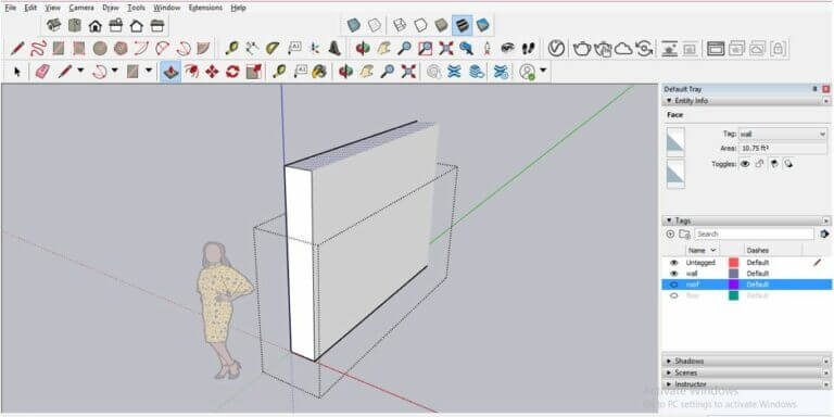 sketchup layers not working