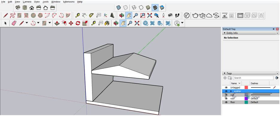 sketchup layers options