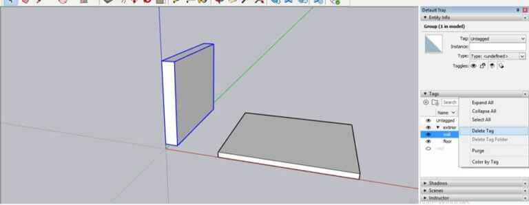 SketchUp Layers | How To Use Layers/Tags In SketchUp?