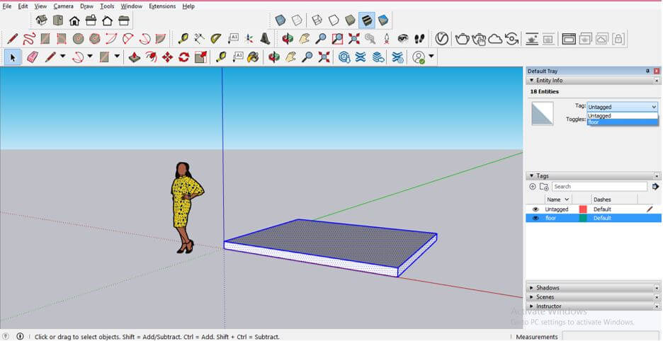SketchUp Layers Output 9
