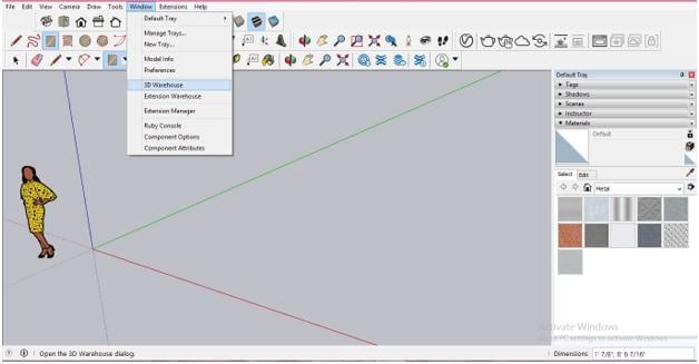 SketchUp Ungroup Output 2