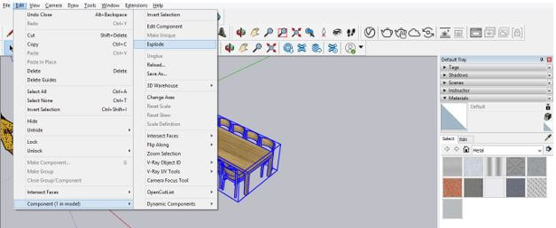 Component option Output 8