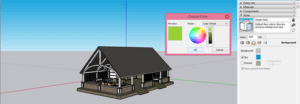 SketchUp background | How to create and use Background in SketchUp?