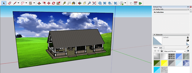 SketchUp background output 7