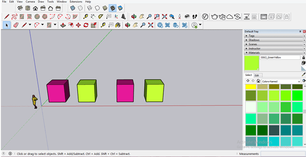 SketchUp group vs component output 11