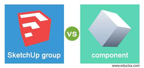 SketchUp group vs component
