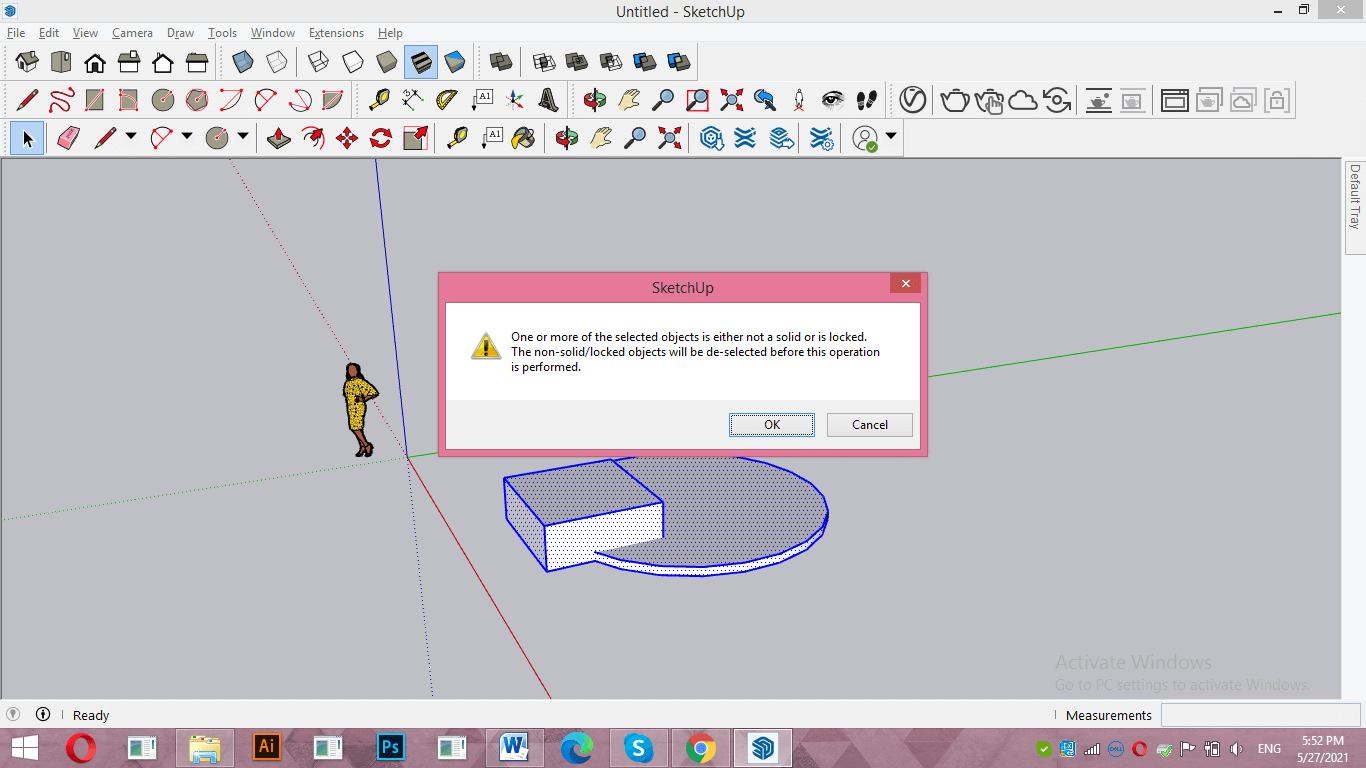 SketchUp intersect faces output 11