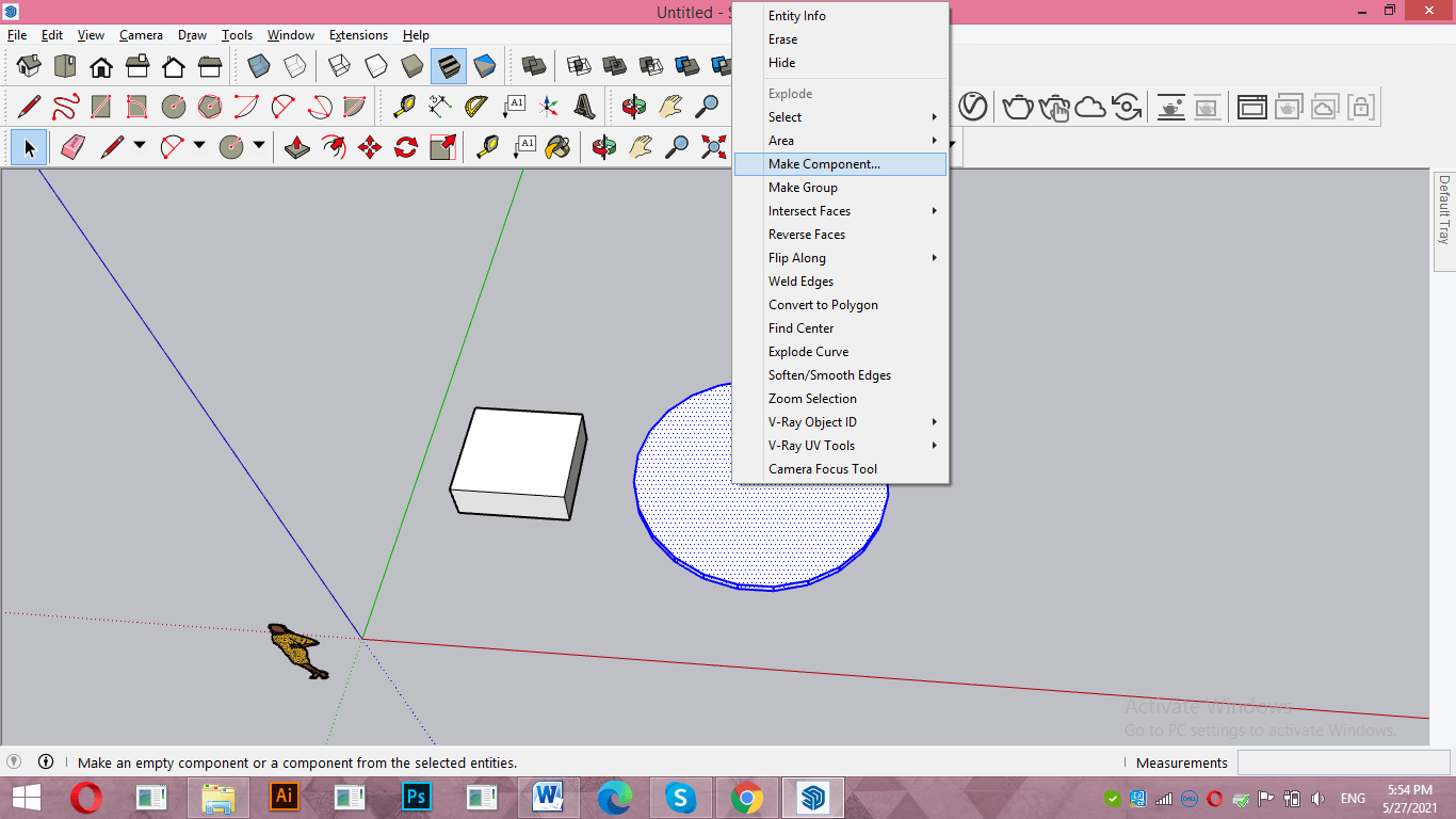 SketchUp intersect faces output 14