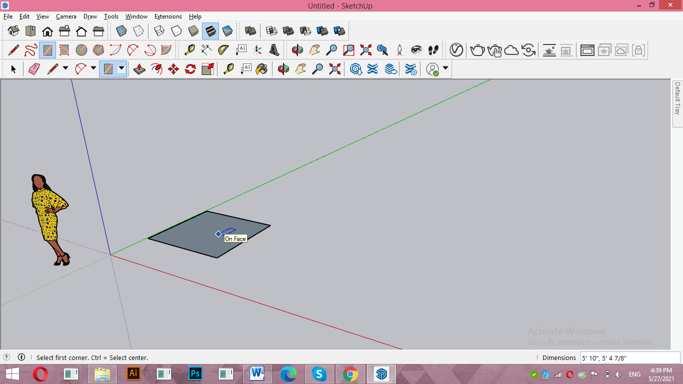 SketchUp intersect faces output 6