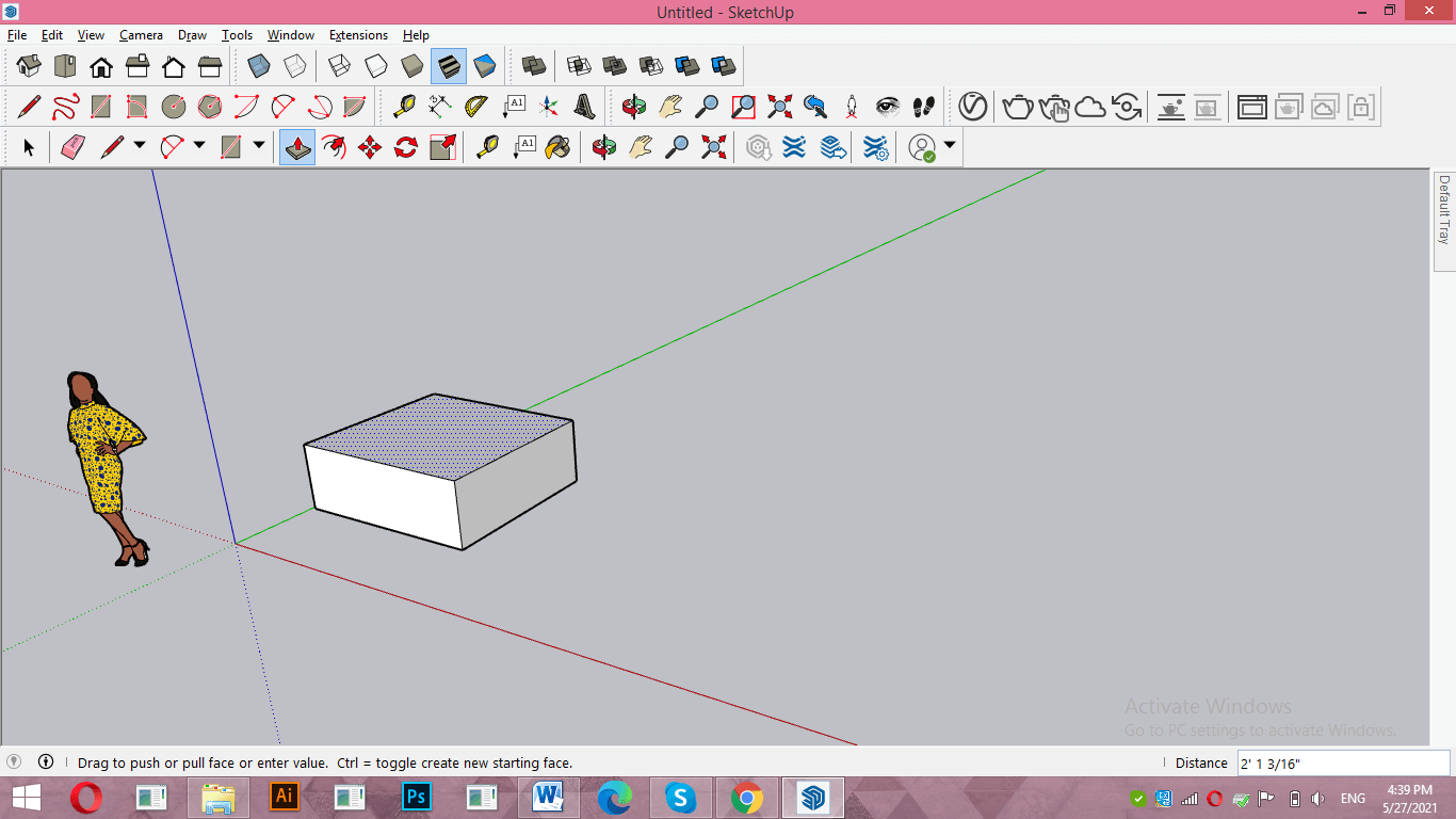 SketchUp intersect faces output 7