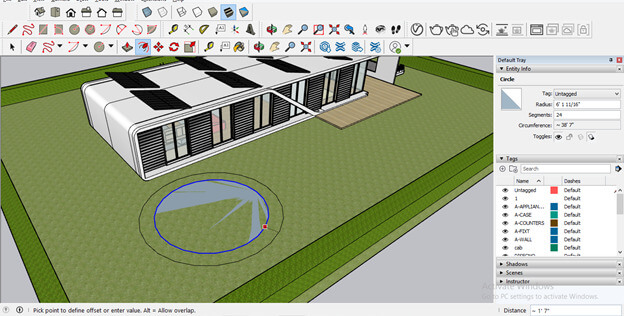 SketchUp landscape design output 15