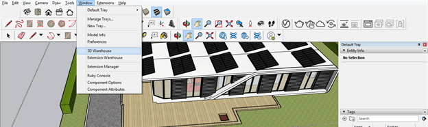 SketchUp landscape design output 3