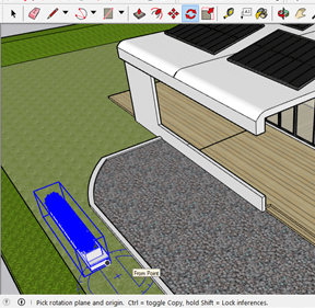 SketchUp landscape design output 7.1