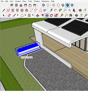 SketchUp landscape design output 8