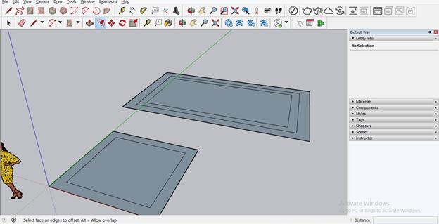 SketchUp offset output 11