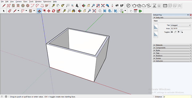 SketchUp offset output 12