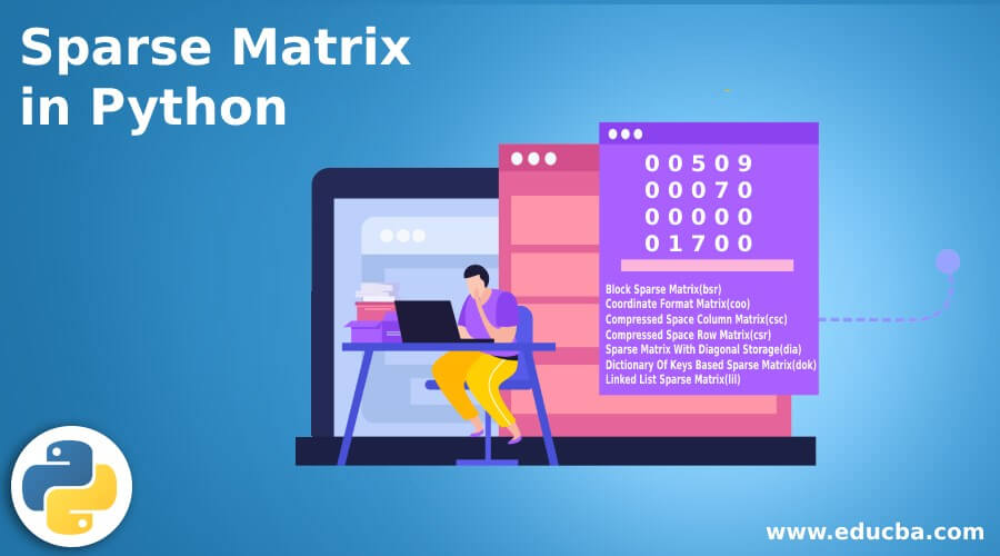 Sparse Matrix in Python Drawback Example of Sparse Matrix in