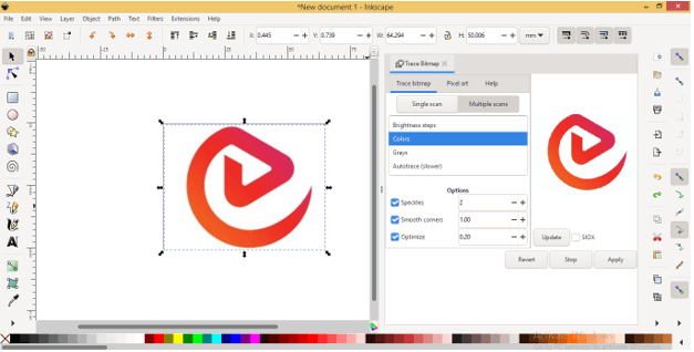 Inkscape PNG to SVG 13