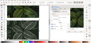 inkscape resize vector image