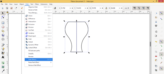 Inkscape mirror output 11