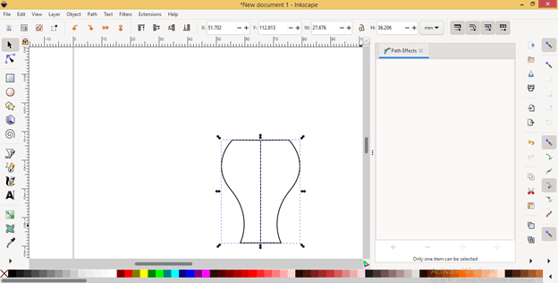 Inkscape mirror output 12