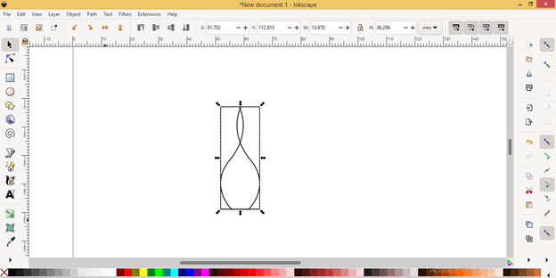 Inkscape mirror output 5