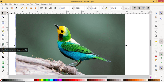 Inkscape remove background output 15